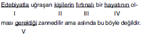 YGS Sözcükte ve Söz Öbeklerinde Anlam (Karma) Soruları TEST 1 
